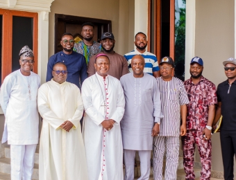 ACAOSA President, Otunba Sola Adewunmi visit to Bishop Jude Ayodeji Arogundade