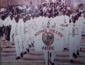 In this picture is the March pass leader  Dotun Adegbulu , Taiwo Olateju, Kehinde Olateju, Tolu Faba , and others 