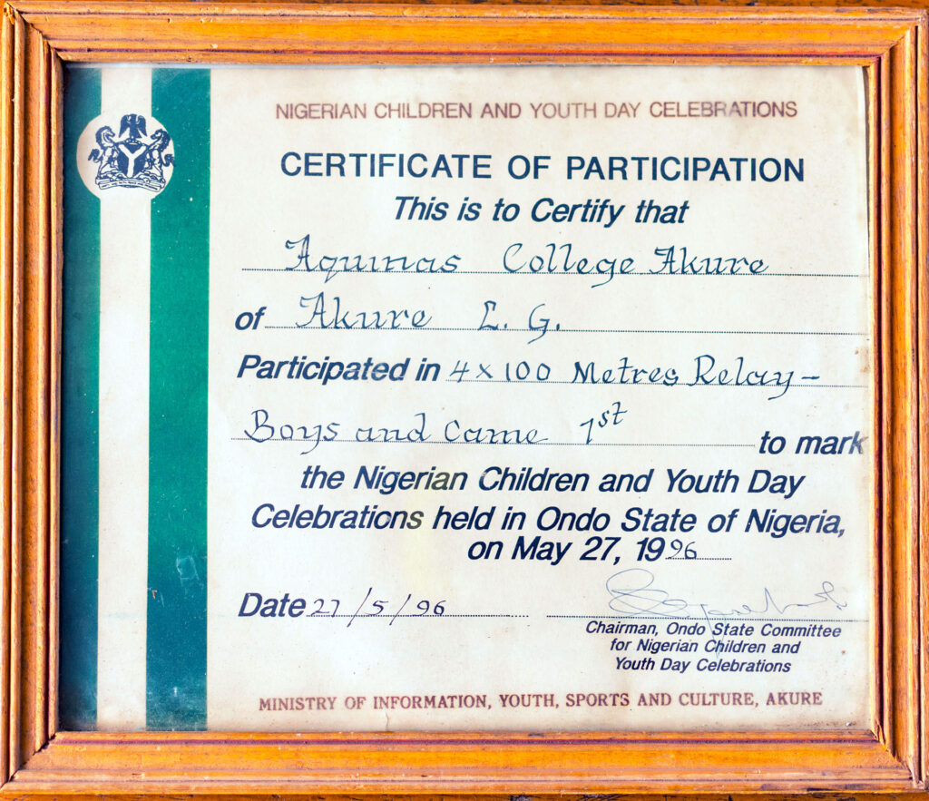 Past Awards and Trophies of Aquinas College Akure.