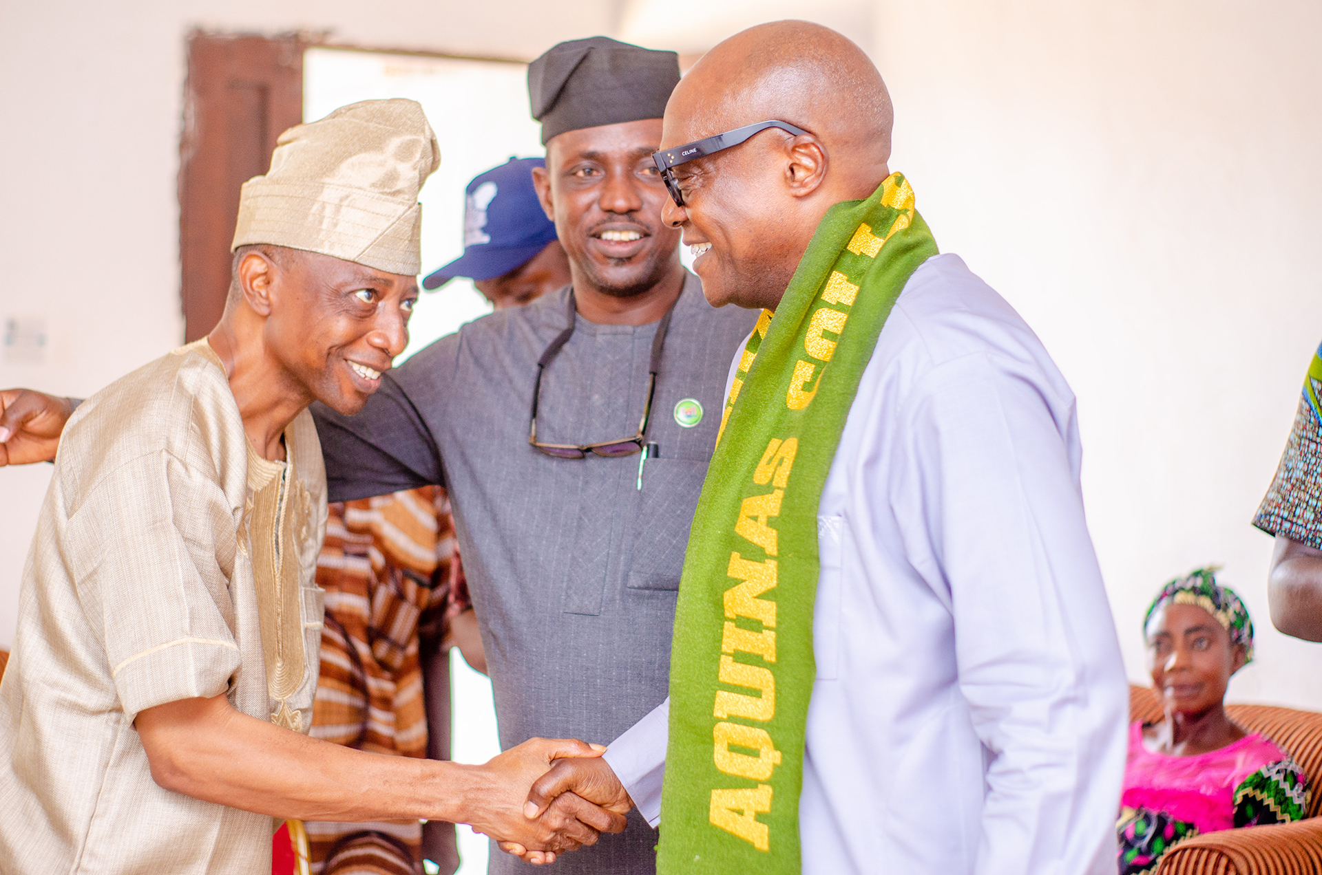 ACAOSA President, Otunba Sola Adewunmi visit to late Ambassador Rev. Luyi Rotimi-1