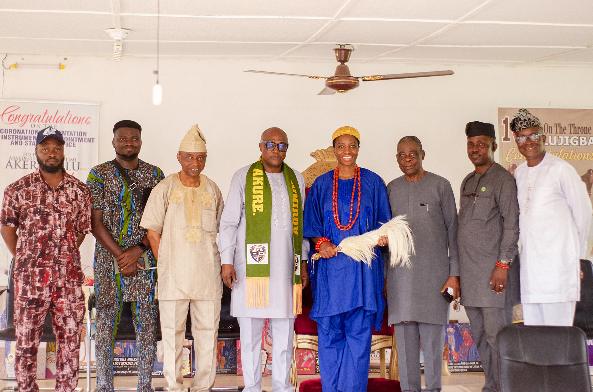 ACAOSA President visit to Princess Oyewumi Akinbosotu palace, the Regent of Ijigba, Akure-1